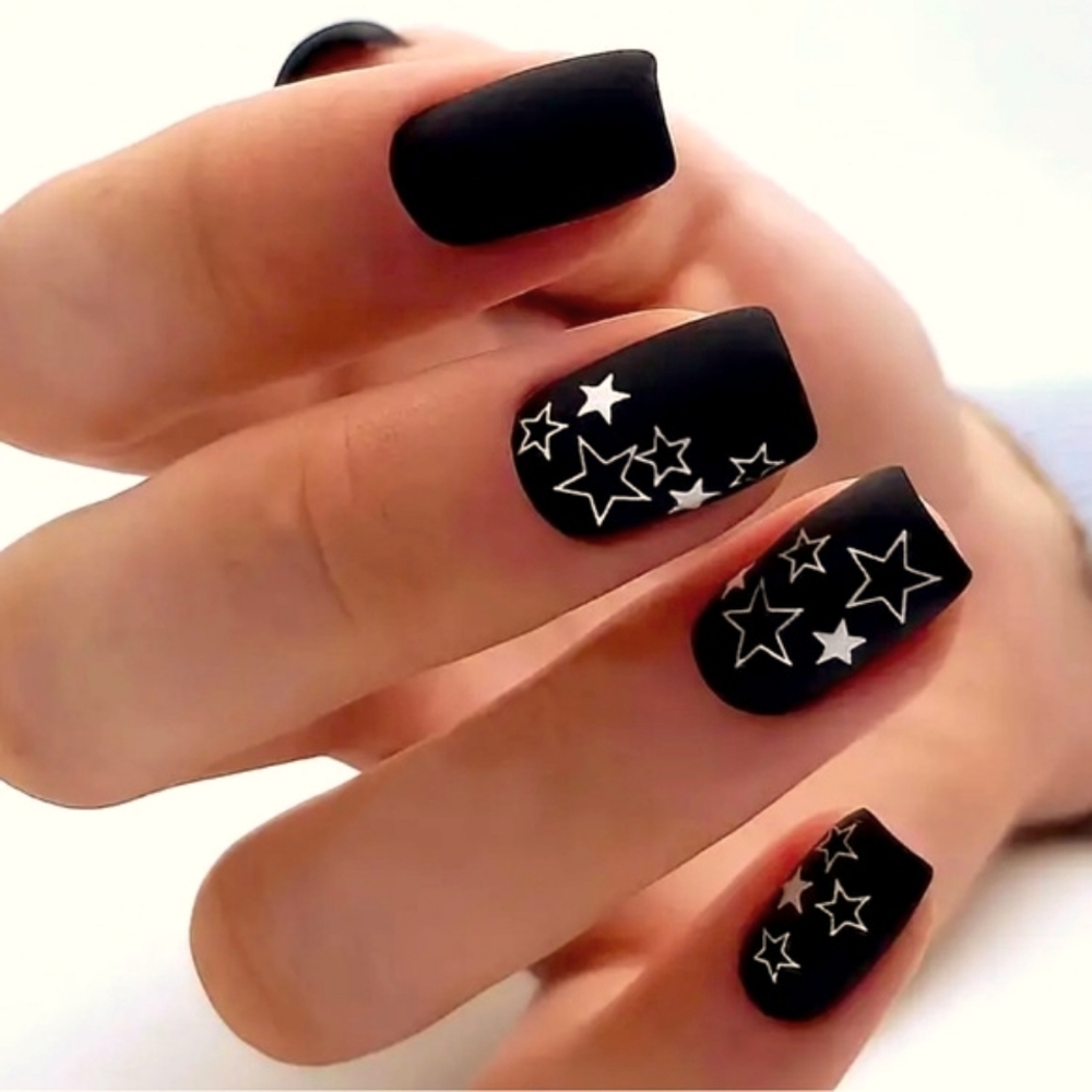🍒🍒 Star Press On Nails 24 Pieces